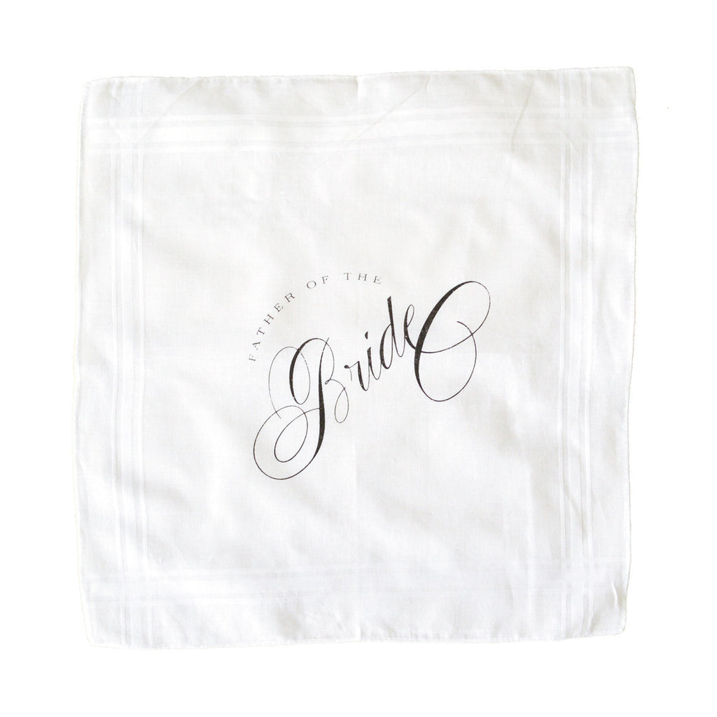Father of the Bride Handkerchief