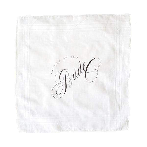 Father of the Bride Handkerchief