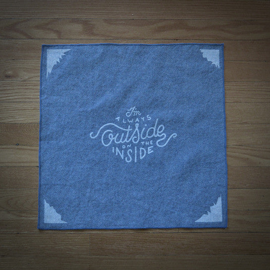 Outside/Inside Pocket Square