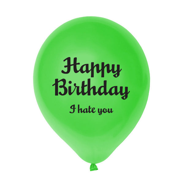 Birthday Jerk Balloons