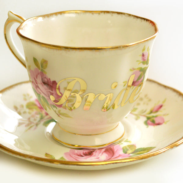 Something Old Wedding Teacups