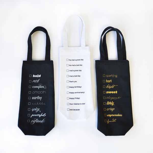Wine Tote Set