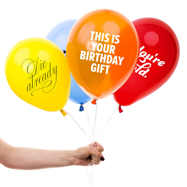 Birthday Jerk Balloons