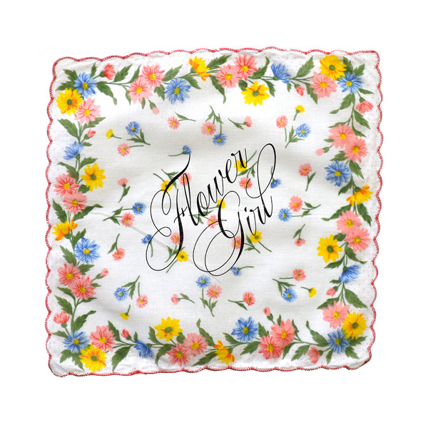 Flower Girl Handkerchief