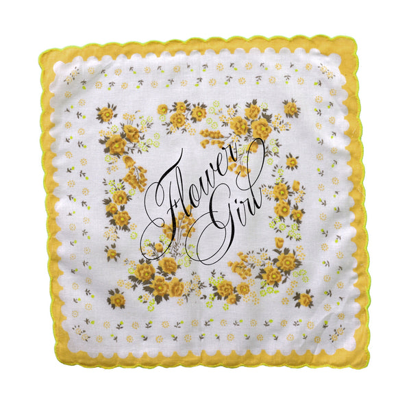 Flower Girl Handkerchief