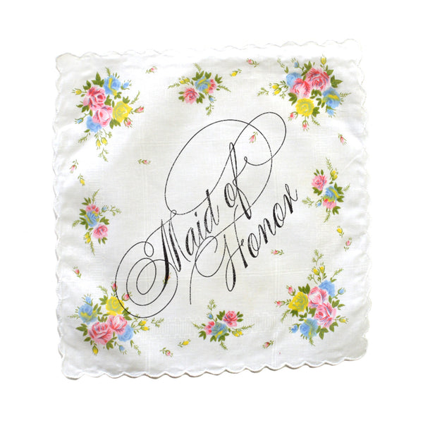 Maid of Honor Handkerchief