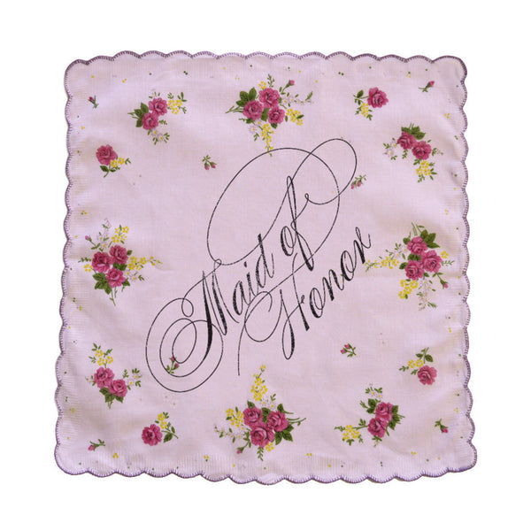 Maid of Honor Handkerchief