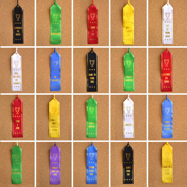 Teenager Worst Place Ribbons