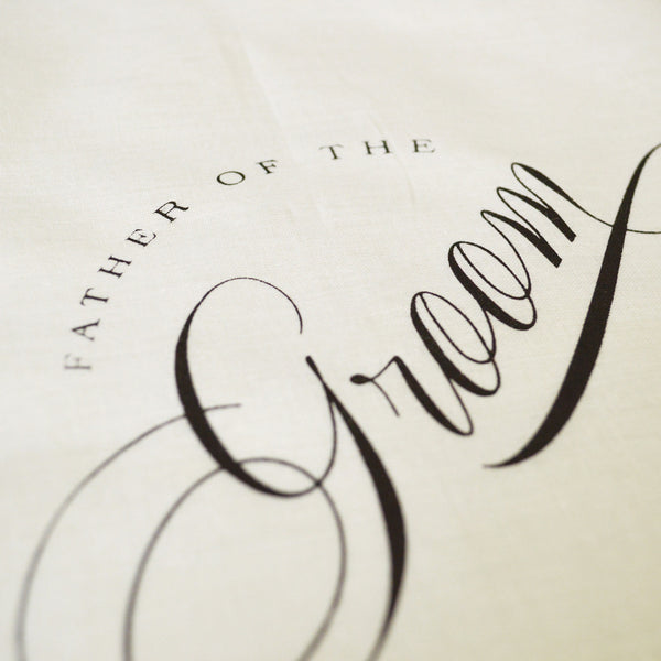 Father of the Groom Handkerchief