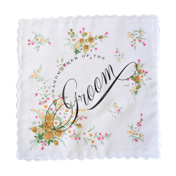 Grandmother of the Groom Handkerchief