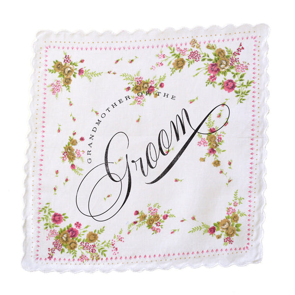 Grandmother of the Groom Handkerchief