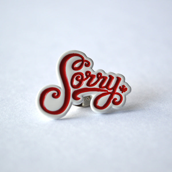 Sorry Pin