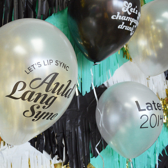 New Year's Eve Balloons