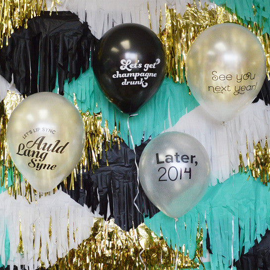 New Year's Eve Balloons