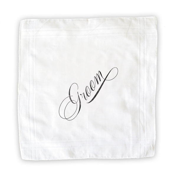 Groom Handkerchief