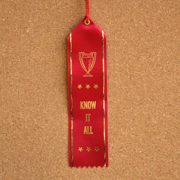 Worst Place Ribbons