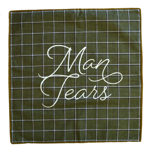 Man Tears Mandkerchief