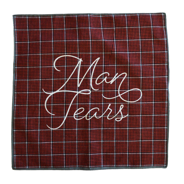 Man Tears Mandkerchief