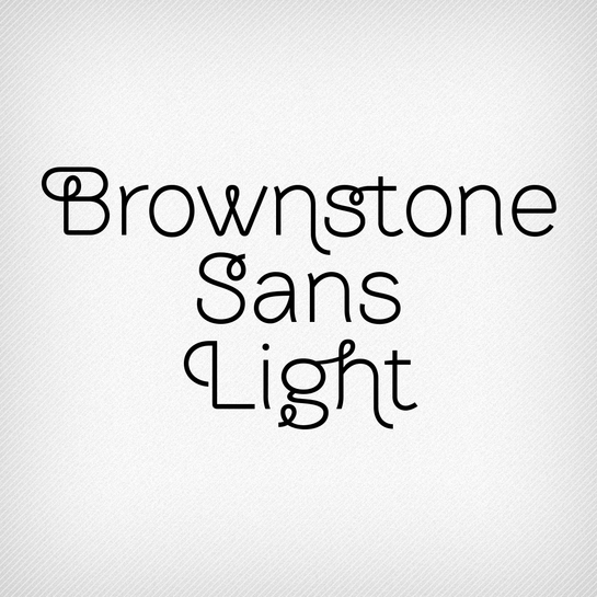 Brownstone Sans