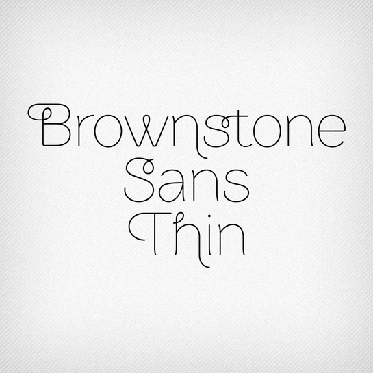 Brownstone Sans