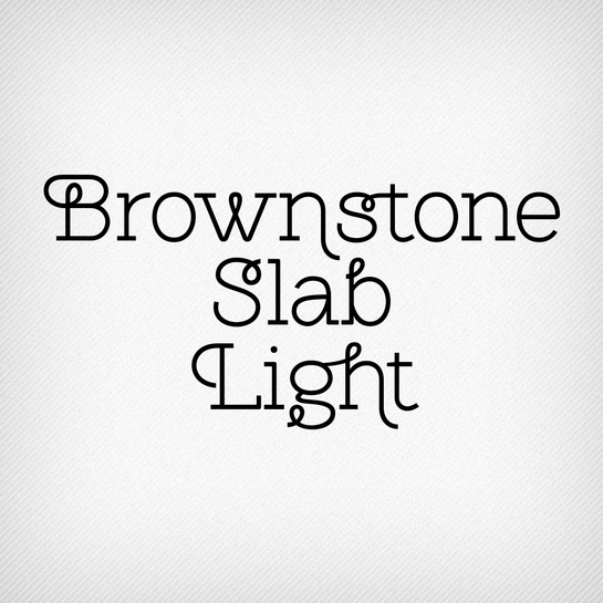 Brownstone Slab