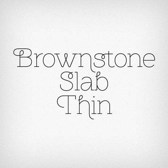 Brownstone Slab