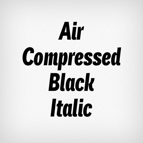 Air Compressed