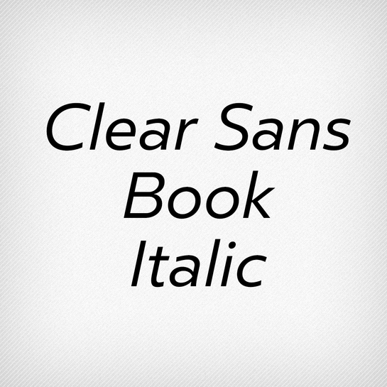 Clear Sans