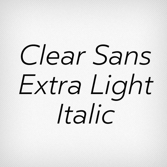 Clear Sans
