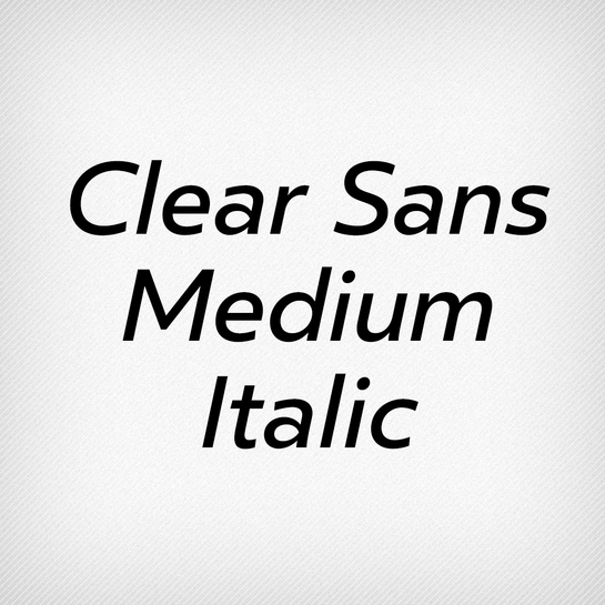 Clear Sans