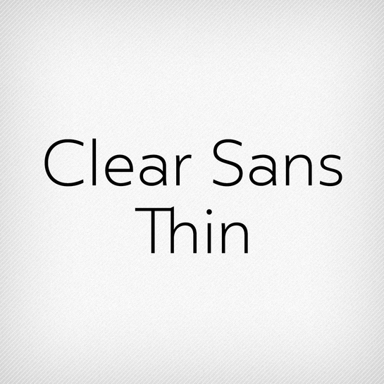 Clear Sans