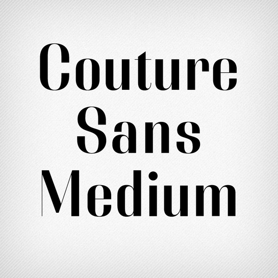 Couture Sans