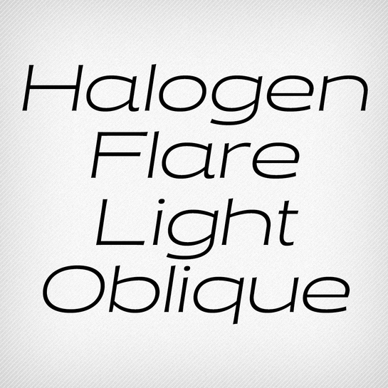 Halogen Flare