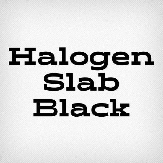 Halogen Slab