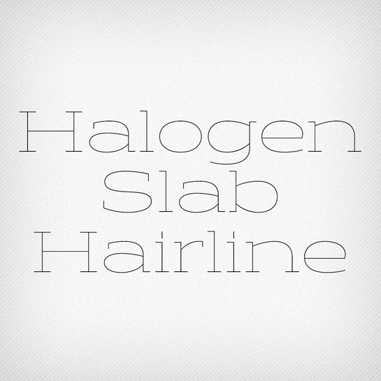Halogen Slab