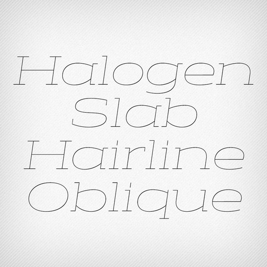 Halogen Slab