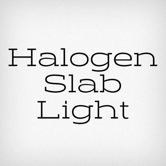 Halogen Slab