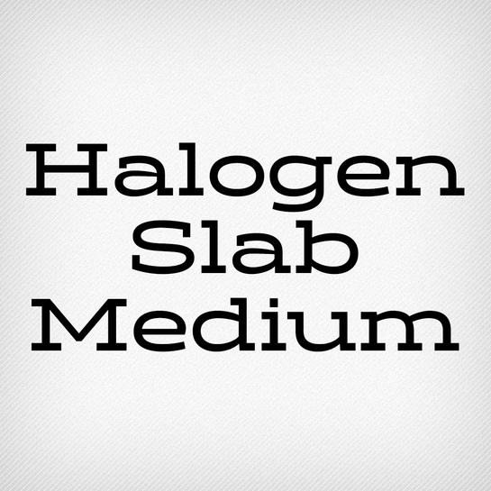 Halogen Slab
