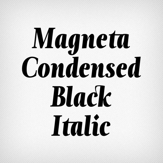 Magneta Condensed