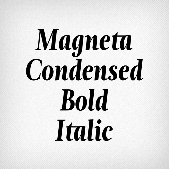 Magneta Condensed
