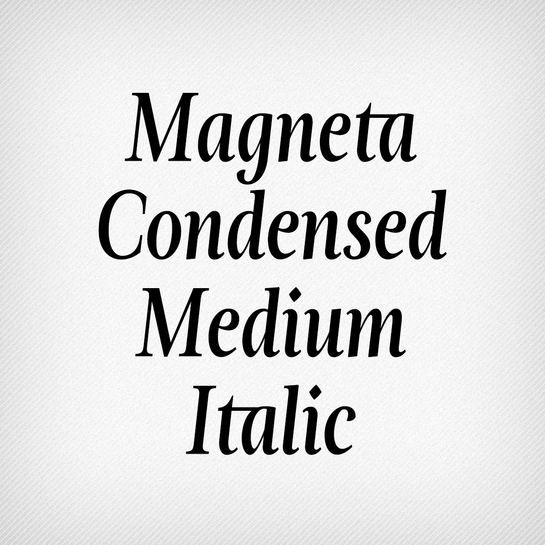 Magneta Condensed