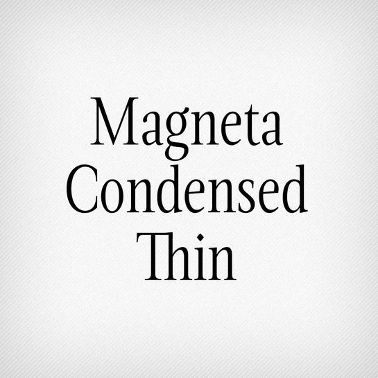 Magneta Condensed
