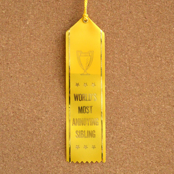 Worst Place Ribbons