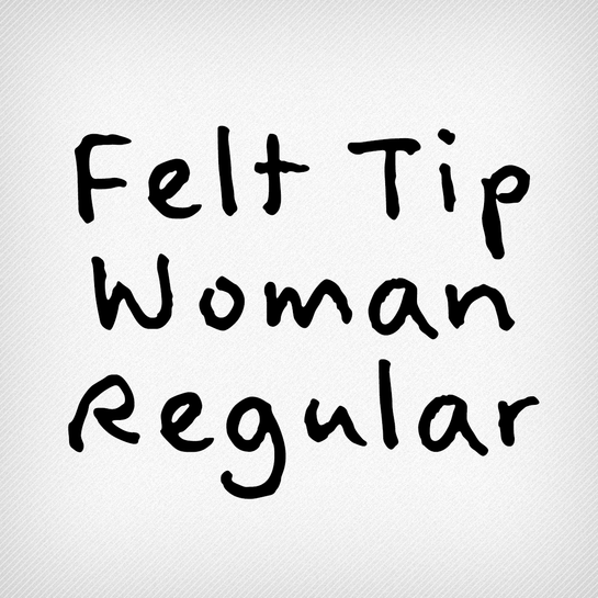Felt Tip Woman