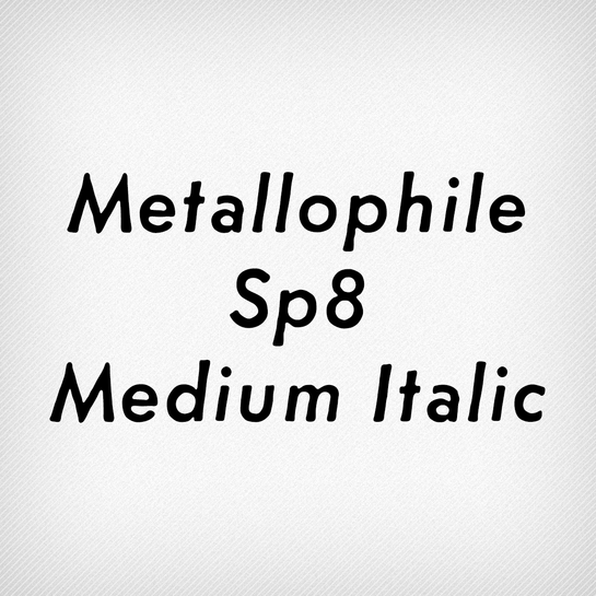 Metallophile Sp8