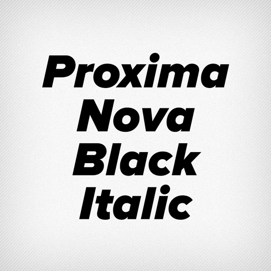 Proxima Nova