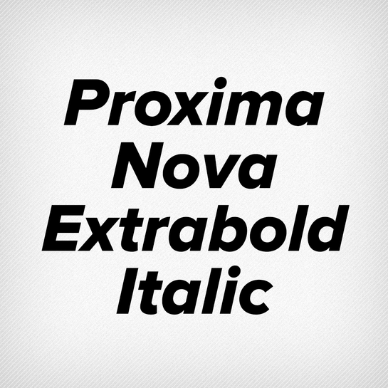 Proxima Nova