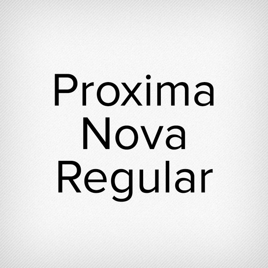 Proxima Nova