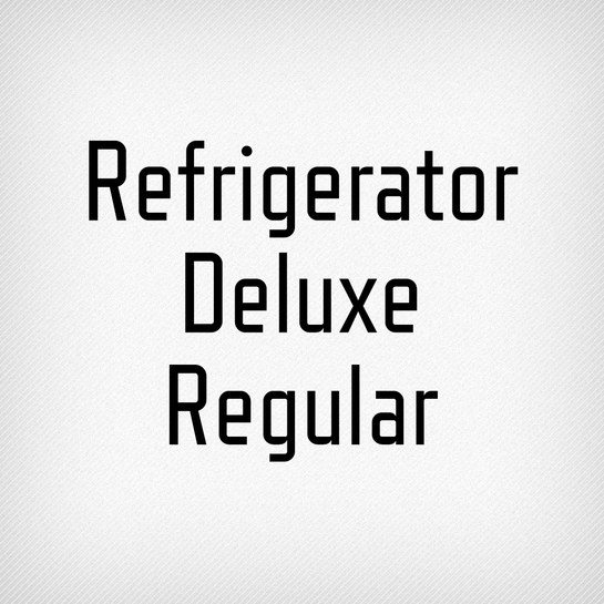 Refrigerator Deluxe