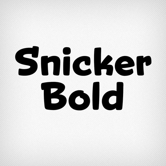 Snicker Bold